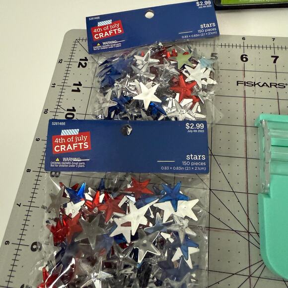 Crafting Lot Two Cutting Boards Paper Cutter Mixed Stickers - Picture 9 of 9